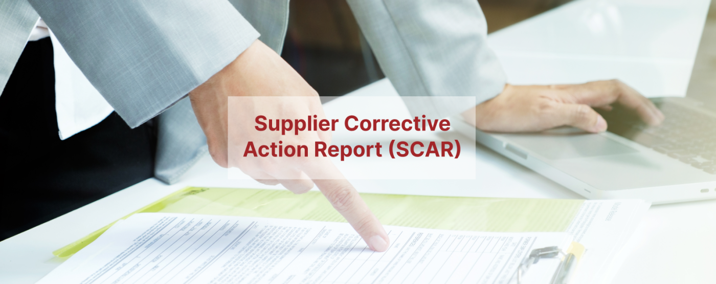 Supplier Corrective Action Report