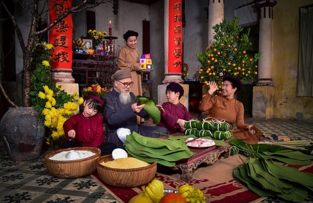 Vietnamese New Year is known as Tet holiday (Tết Nguyên Đán):