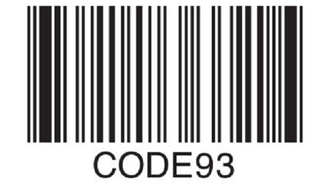 Code 93 Barcodes